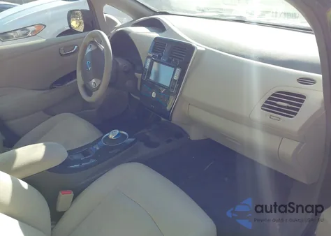 2011 Nissan Leaf Sl z USA, uszkodzony, nr VIN JN1AZ0CP1BT007143